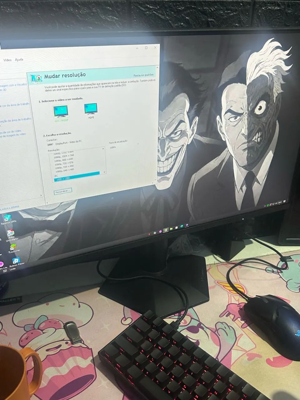 Monitor gamer 24 polegadas 144hz - Foto 2