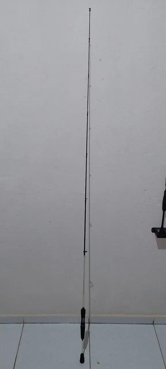 Molinete é  vara pesca  - Foto 3