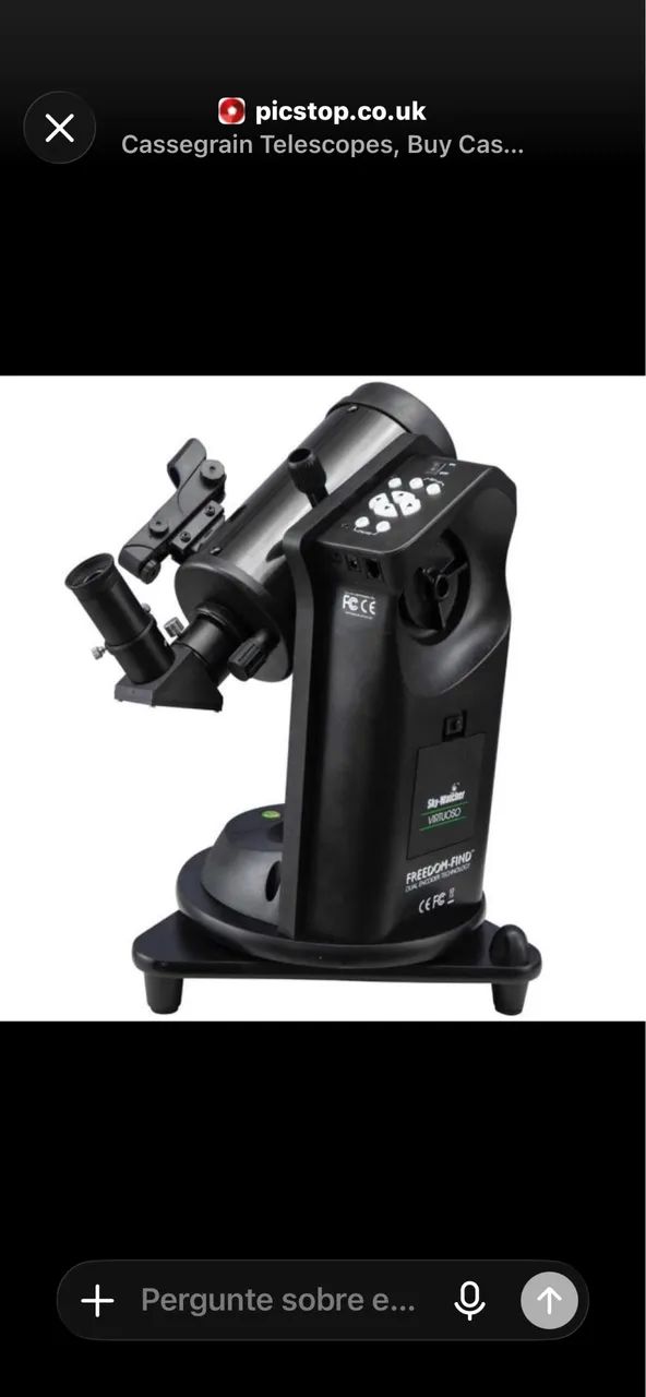 Telescópio SKY Watcher virtuoso - Foto 2