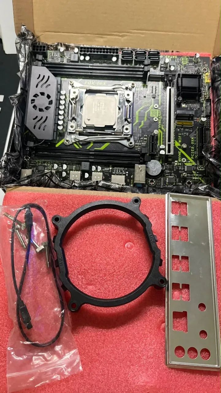 Kit xeon Placa mãe com TPM 2.0 e Processador XEON e5 2680v4 - Foto 2