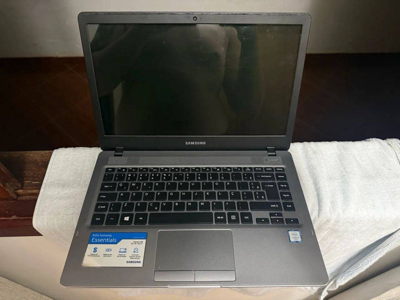 Notebook para peças 