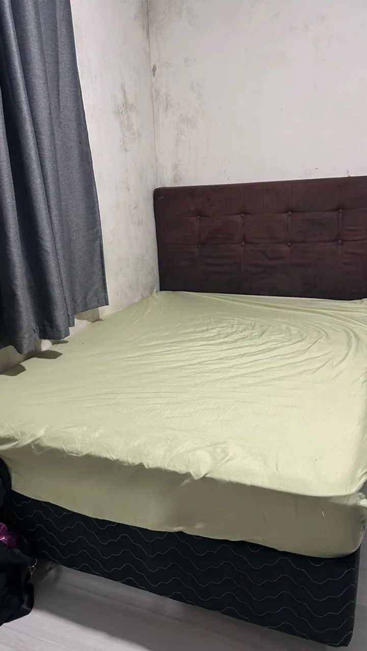 Cama Box Casal + Colchão | Cabeceira Grátis - Foto 2