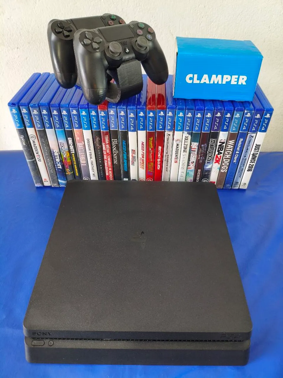 Ps4 slim 500gb + GTA V - Jogos de Vídeo Game - Fátima, Joinville