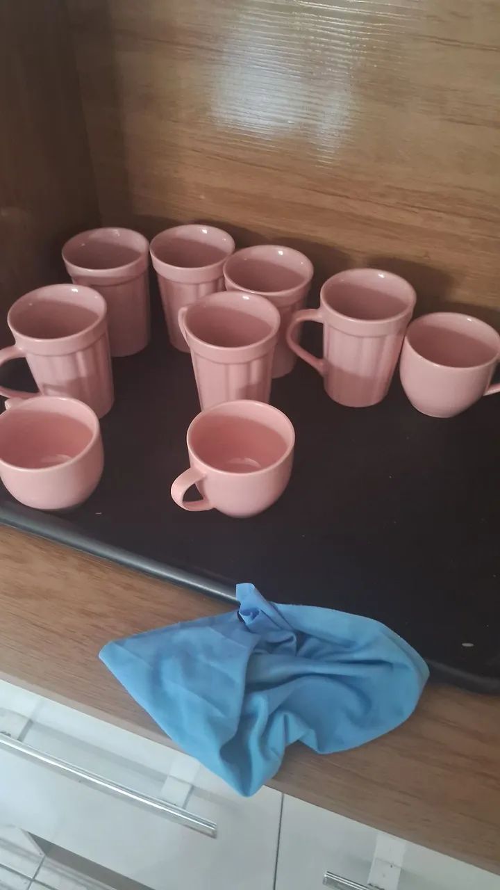 Xícara rosa 