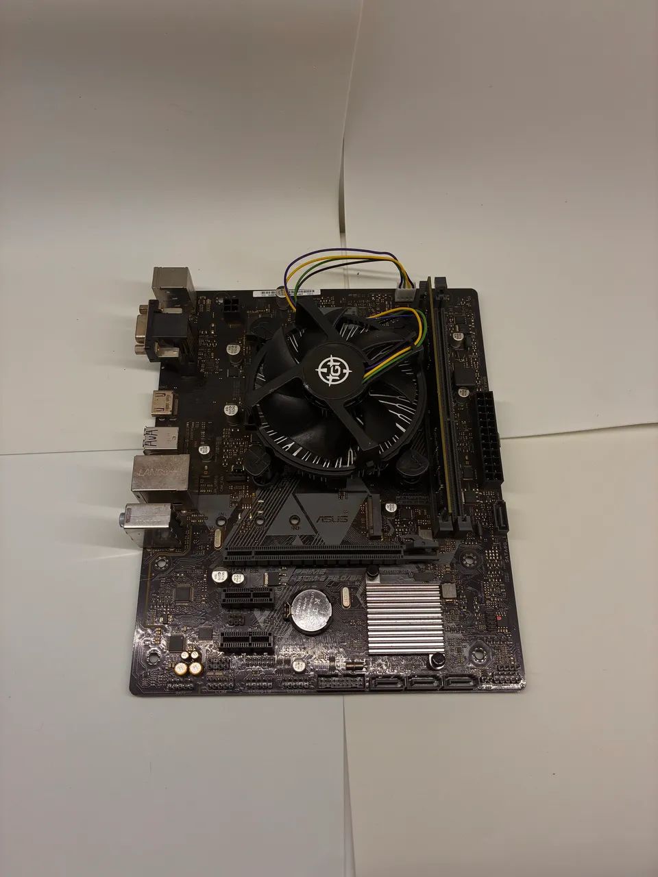 Kit i3 9100F, Placa Mãe Asus Prime h310M-e e 8gb de ram 