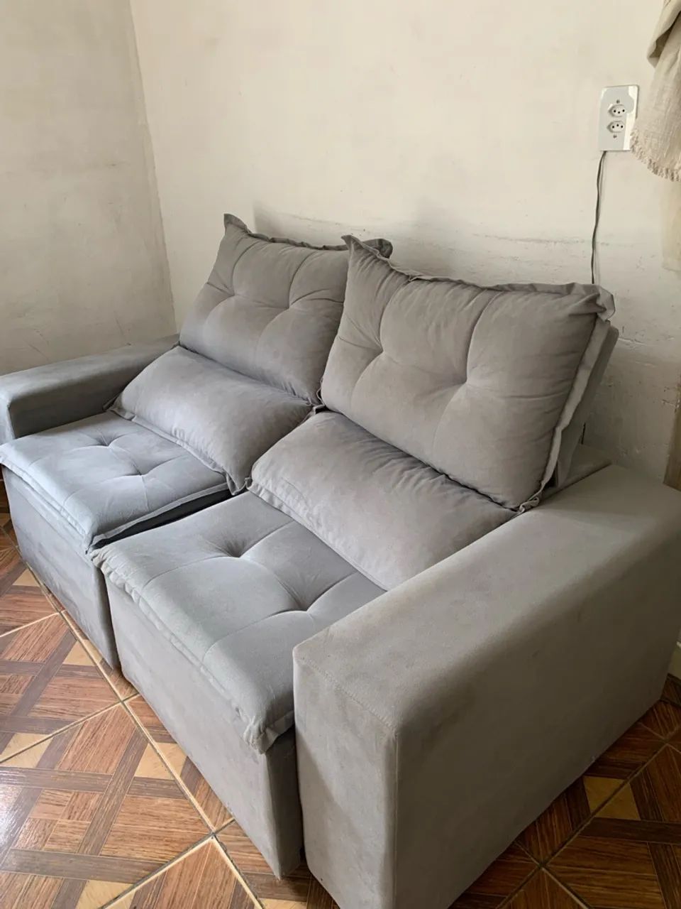 SOFÁ RETRÁTIL RECLINÁVEL 2 LUGARES  - Foto 4