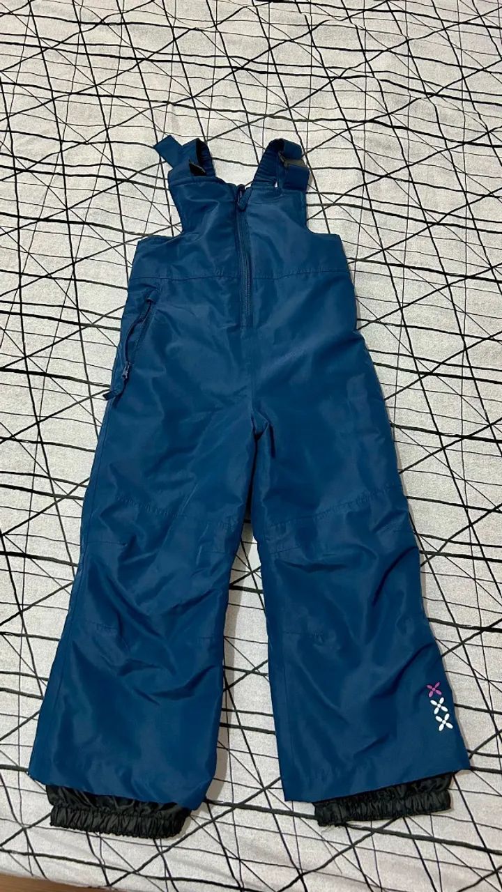 Roupa de neve infantil impermeável