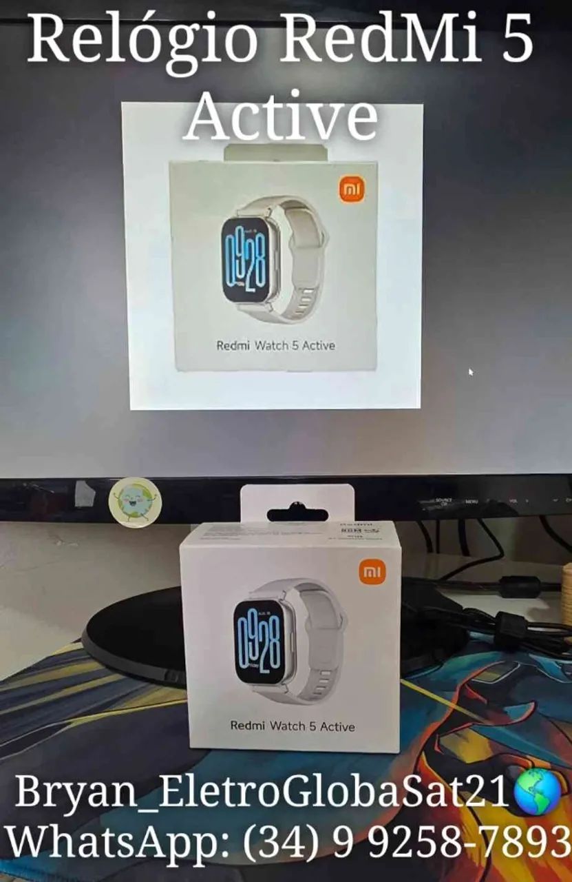Relógio RedMi Watch 5 Active Xiaomi