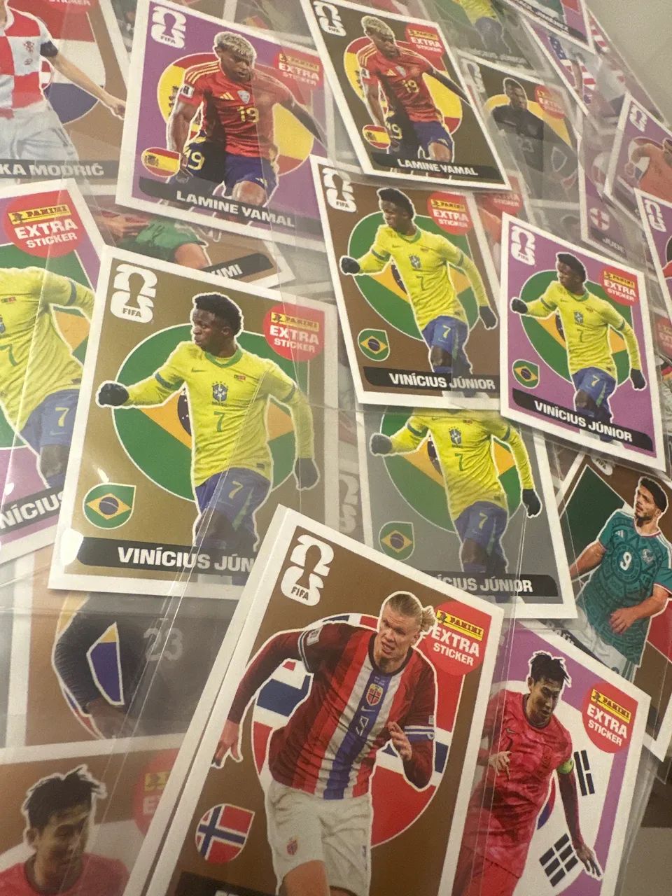 Figurinhas Extra Legend - Ouro/Prata/Bronze/Lilas - Copa do Mundo 2026 - Foto 2