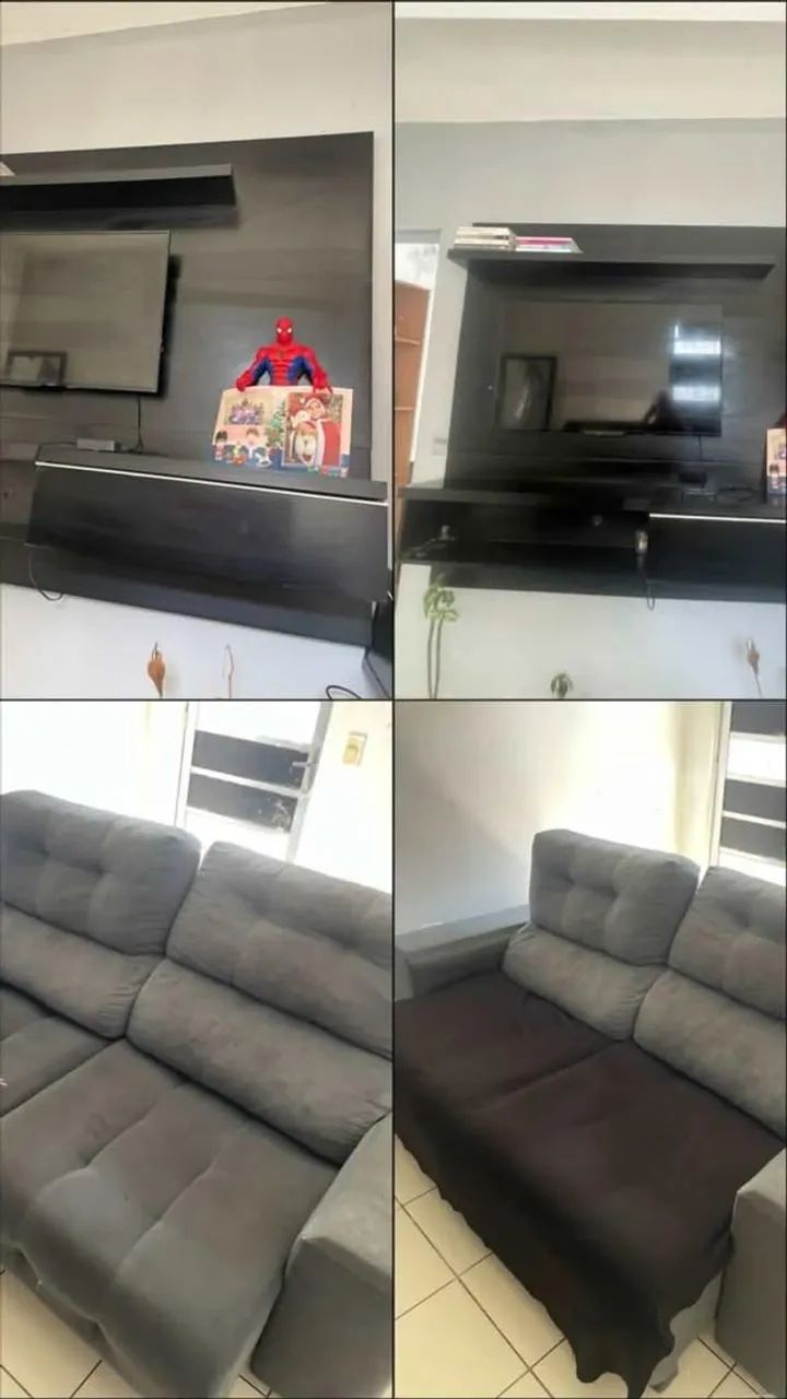 Sofá e Painel