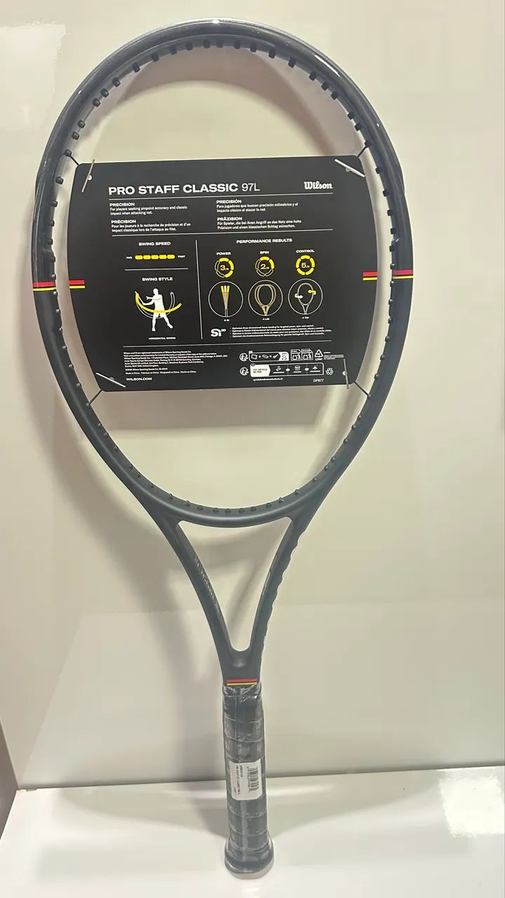 Raquete de Tênis Wilson Pro Staff 97L Classic 2026 - Foto 3