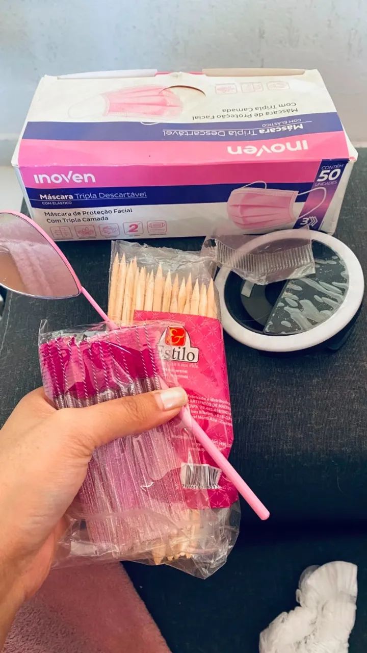 KIT LASH DESIGNER E SOBRANCELHA  E MACA usados - Foto 3