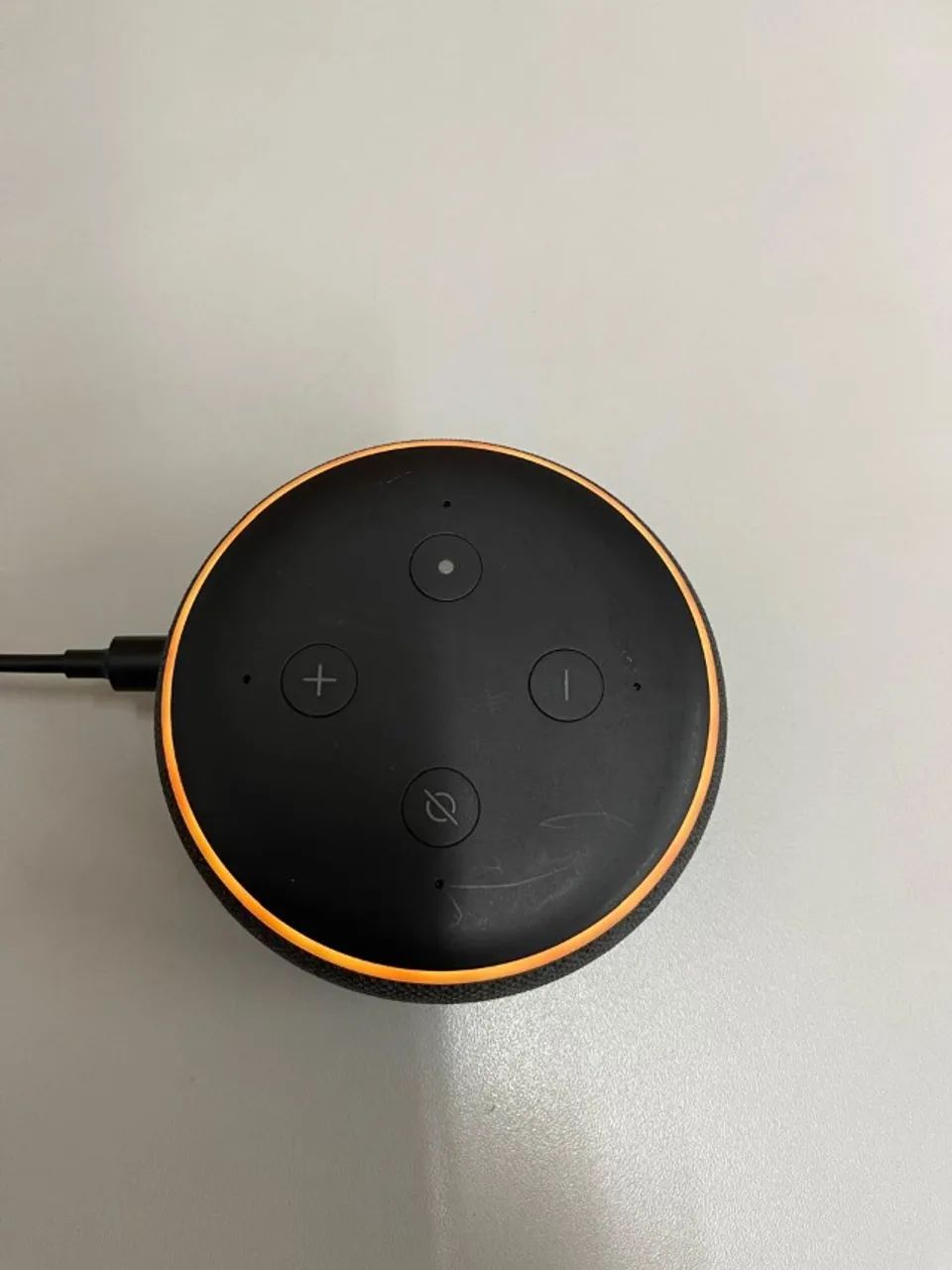 Amazon Echo Dot - 3ª geração (3rd Gen), cor Charcoal/preta