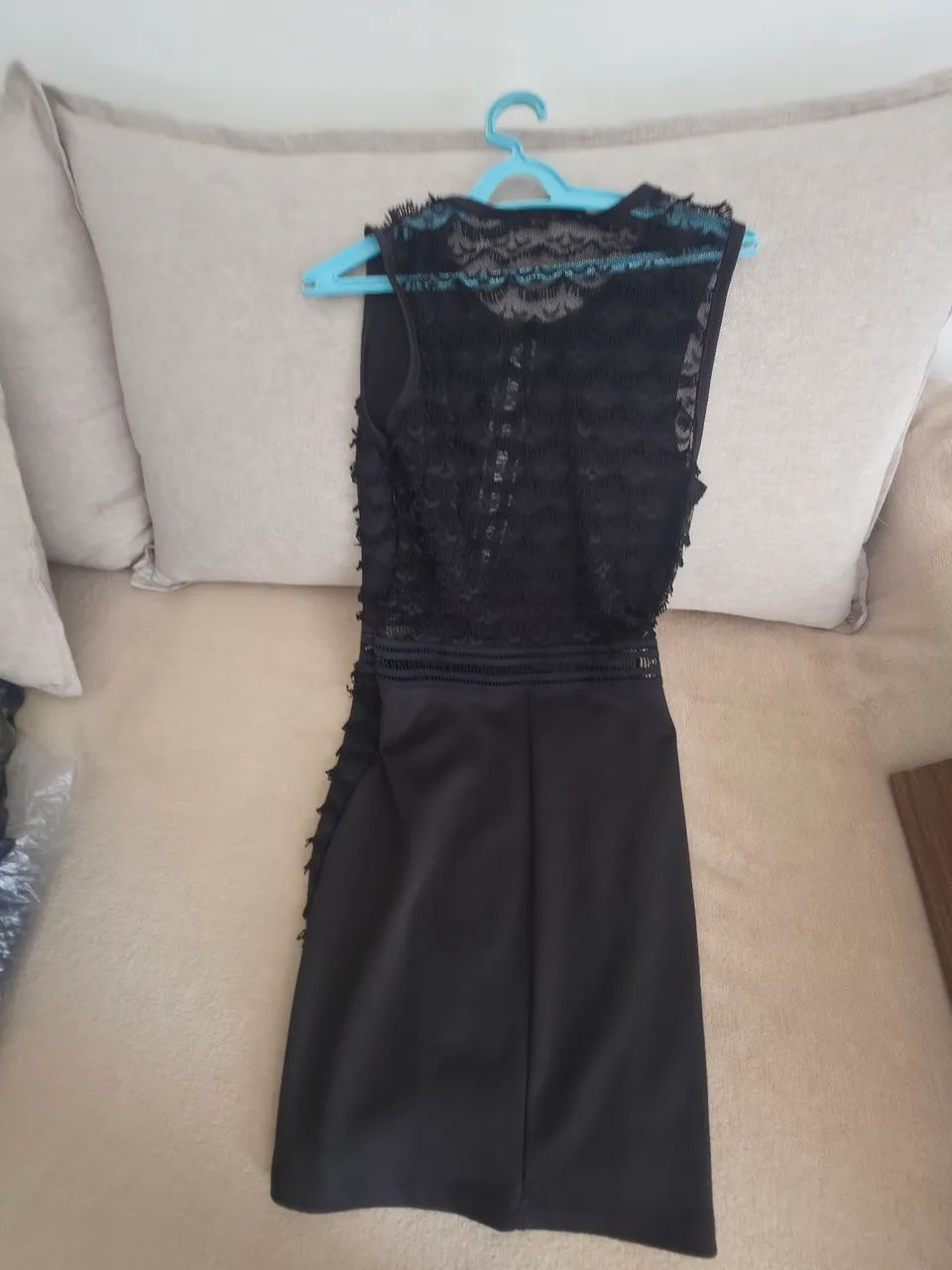 Vestido preto de renda - Foto 5