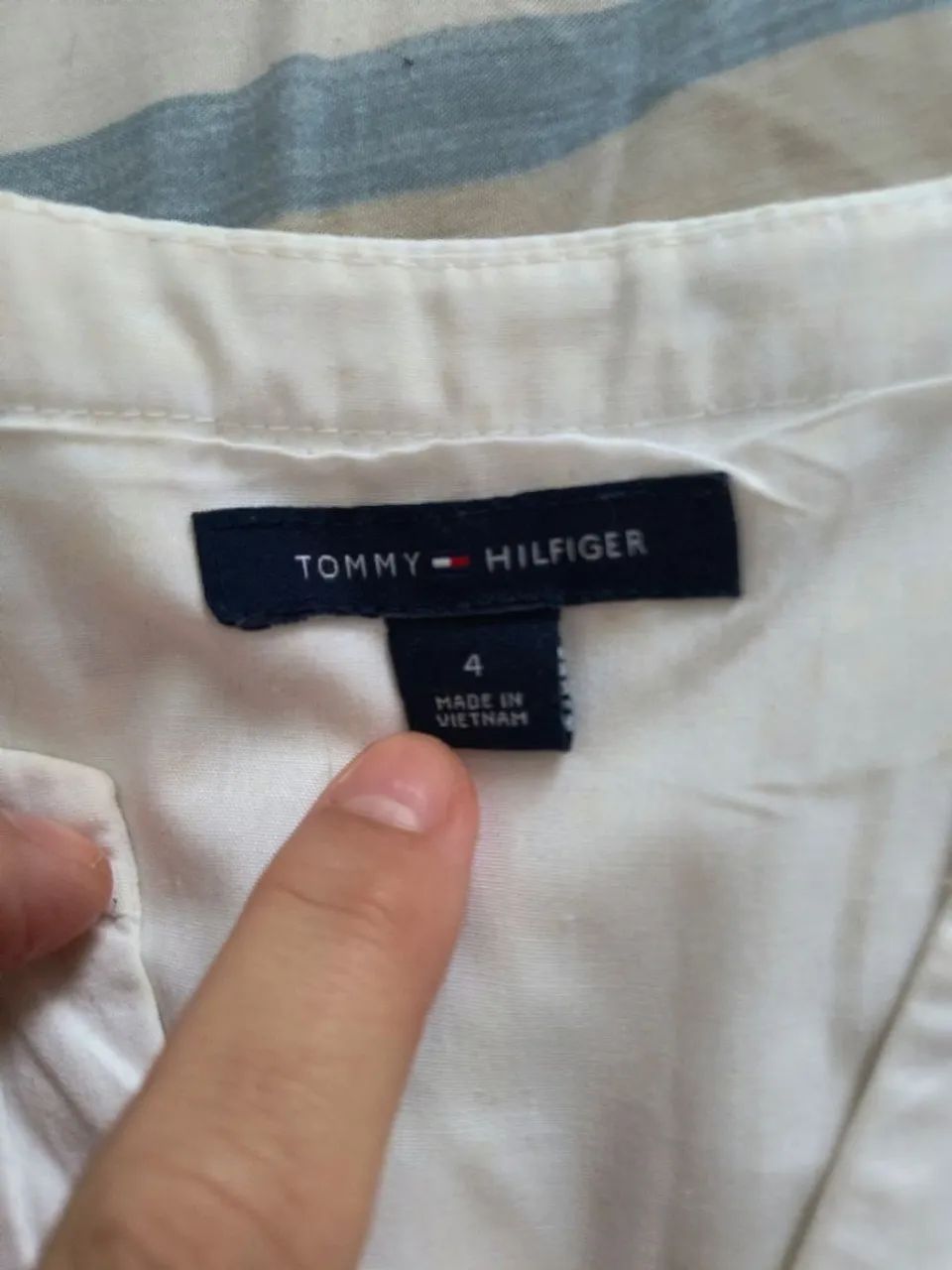 Vestido Tommy Hilfiger branco