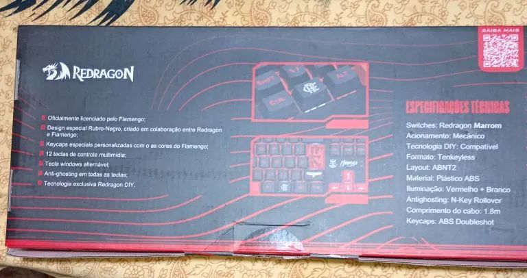 Teclado do Flamengo  - Foto 4