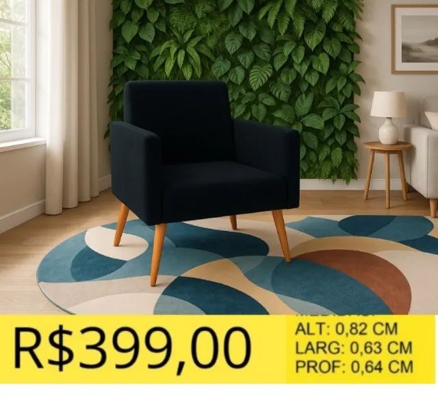 POLTONAS BEM CONFORTAVEL A PRONTA ENTREGA