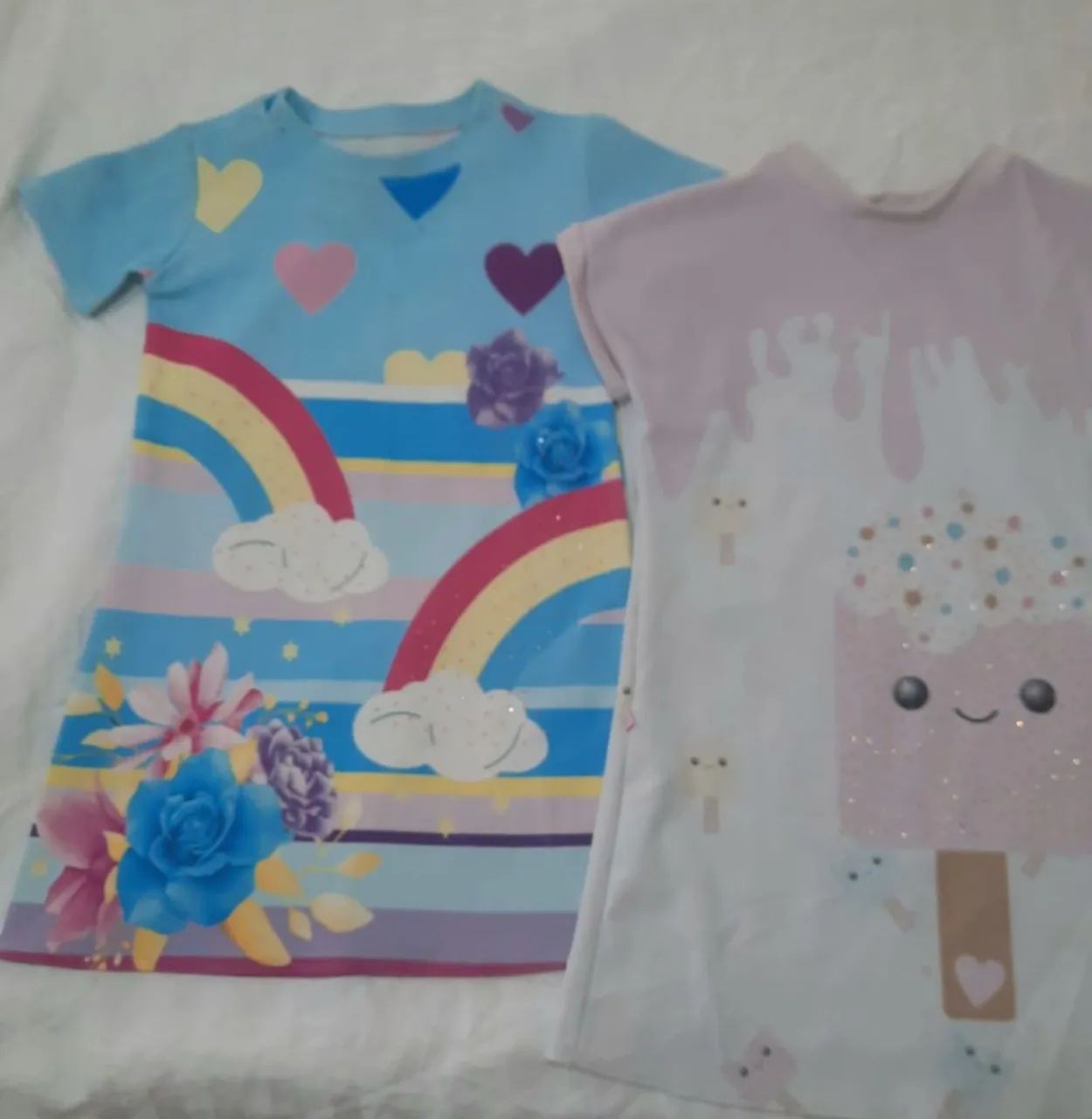 Vestidos com strass infantil - 6 e 8 anos - Foto 5