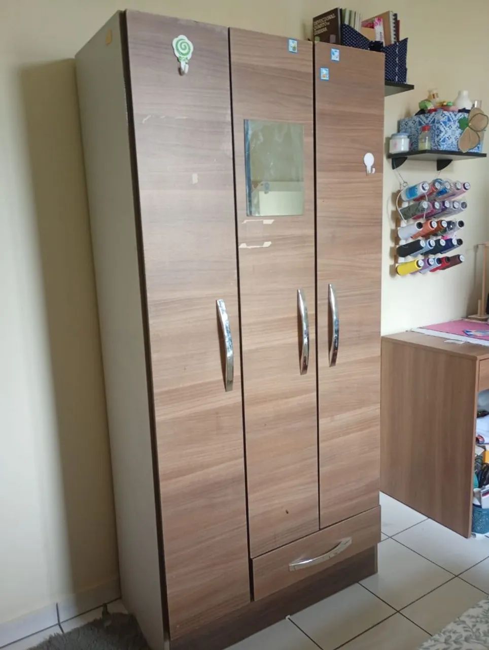 Vendo 1 armário multi uso (guardar roupas) - Foto 2