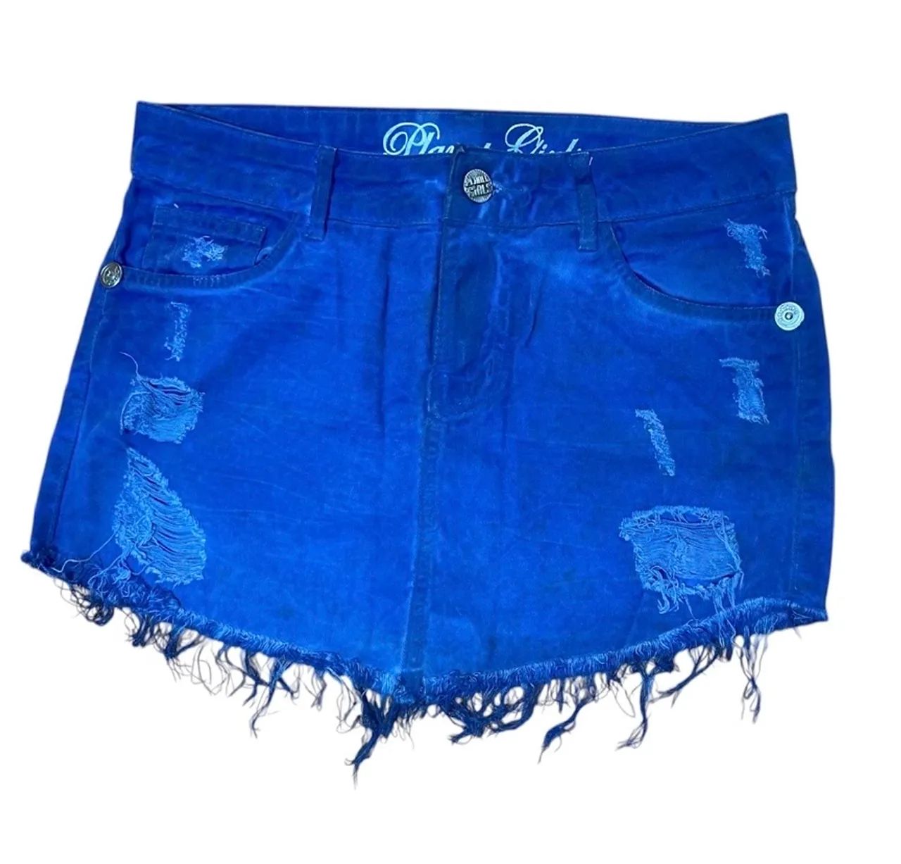 Saia jeans azul  - Foto 2