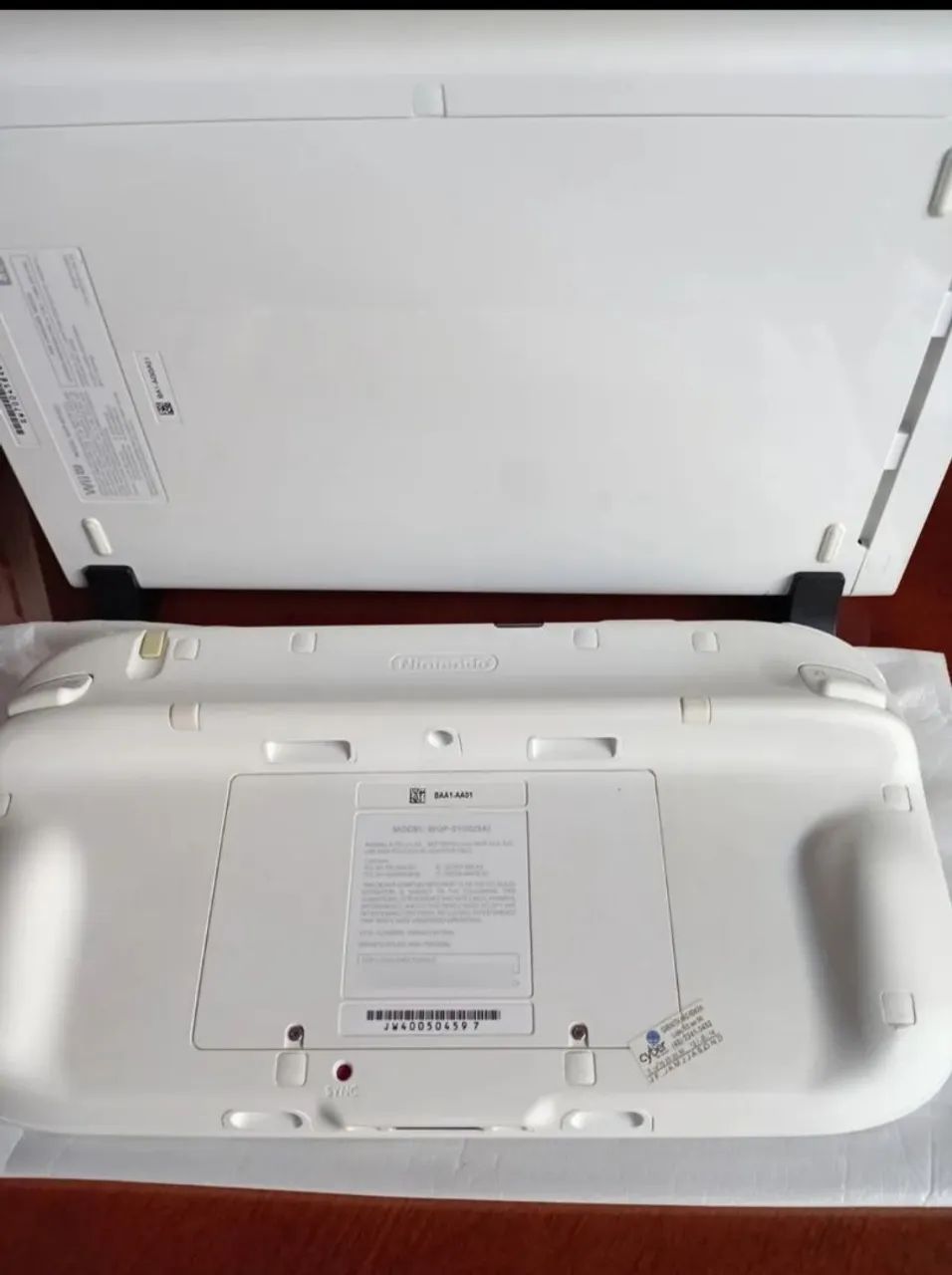 Nintendo Wii u branco desbloqueado + HD de 1TB lotado de jogos1TB  - Foto 5