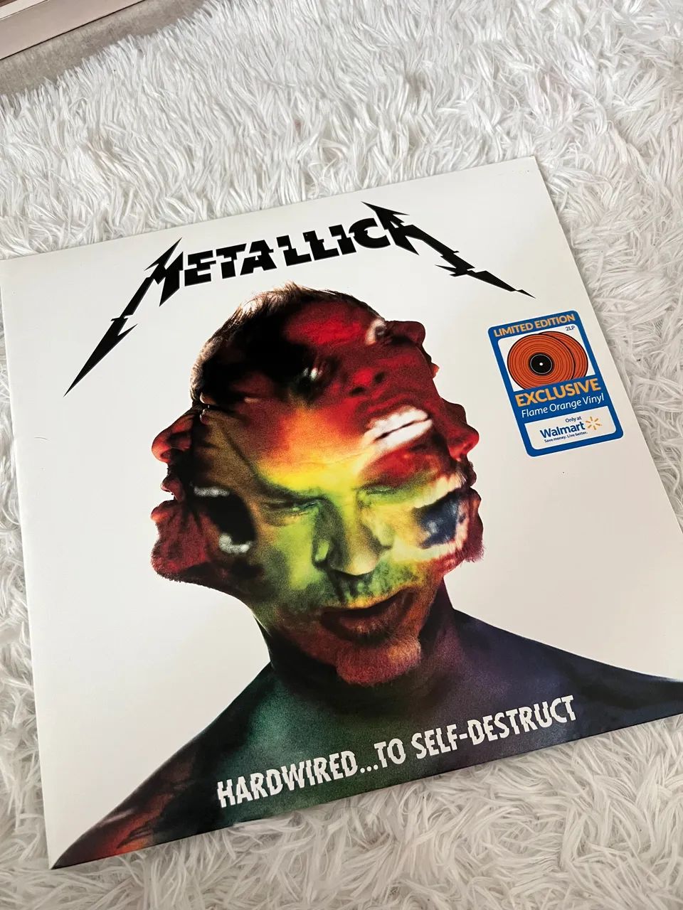 Metallica Hardwired to Self Destruct - Flame Orange 2LP