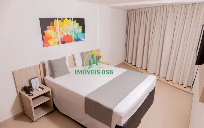 Águas Claras-Hotel Cancún (Incluso:Café da manhã, garagem, serviço de quarto e muito mais)