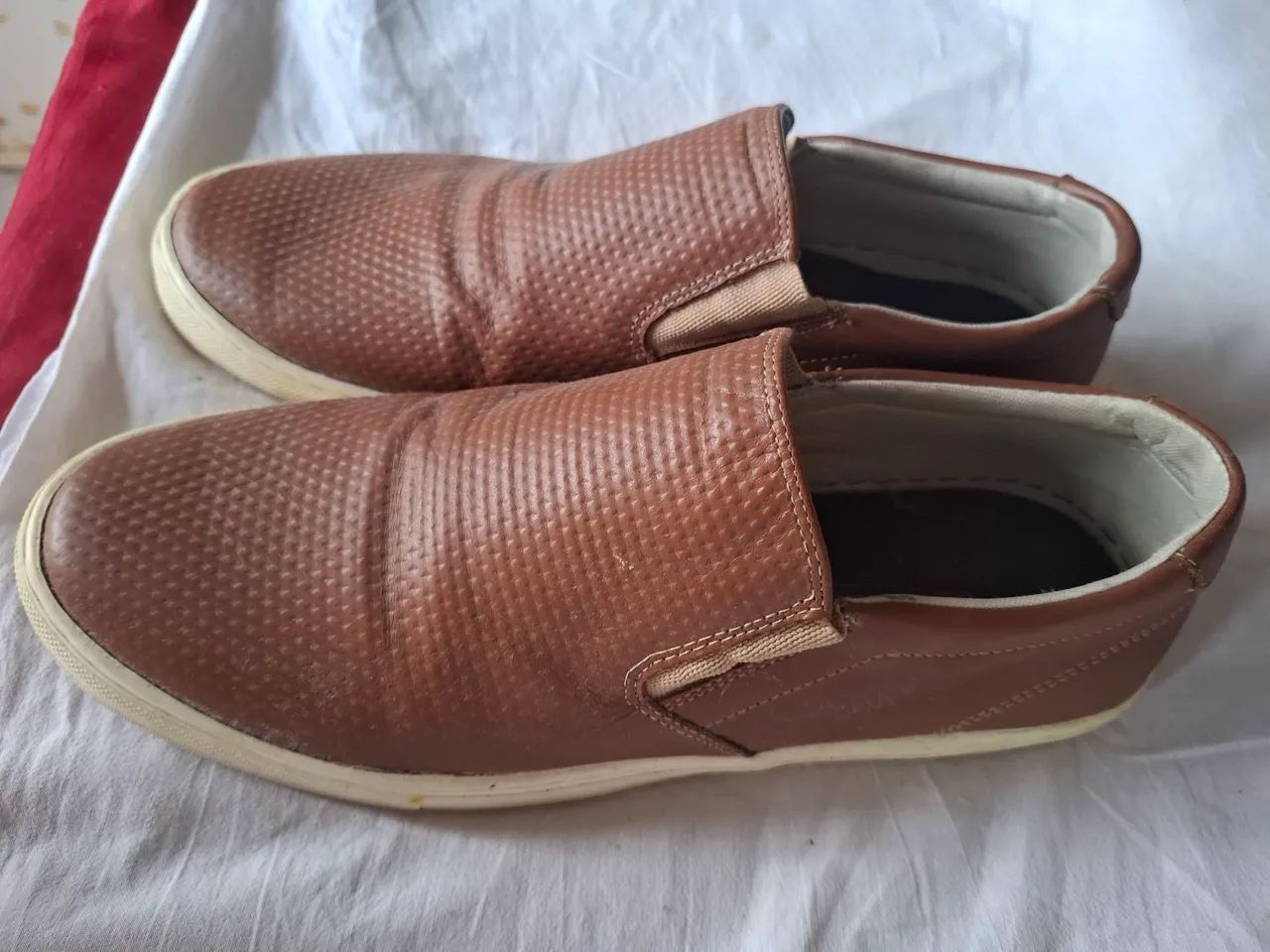 Sapato casual Dmfortop marrom - Foto 2