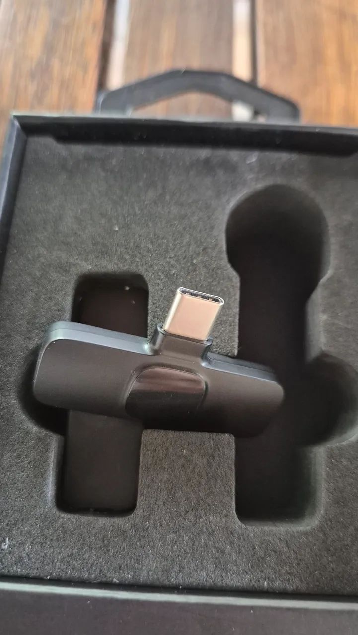 Microfone de lapela sem fio  - Foto 4