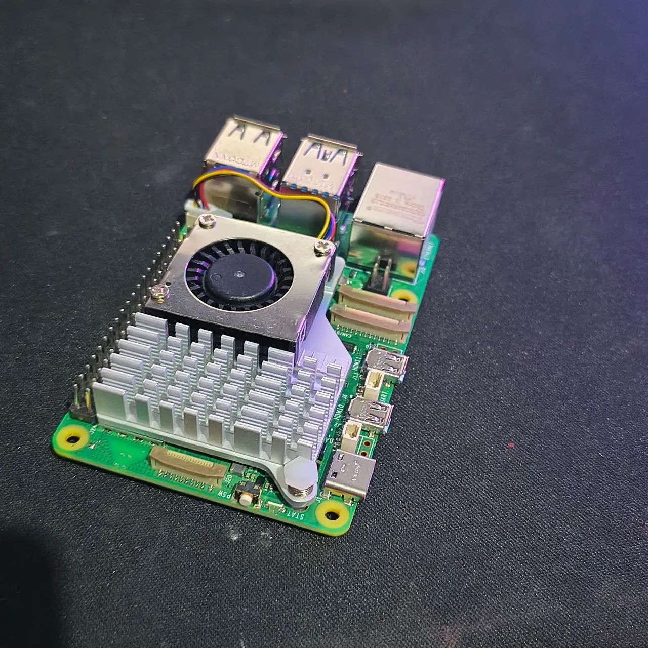 Raspberry Pi 5 - 4GB RAM + FAN  - Foto 3