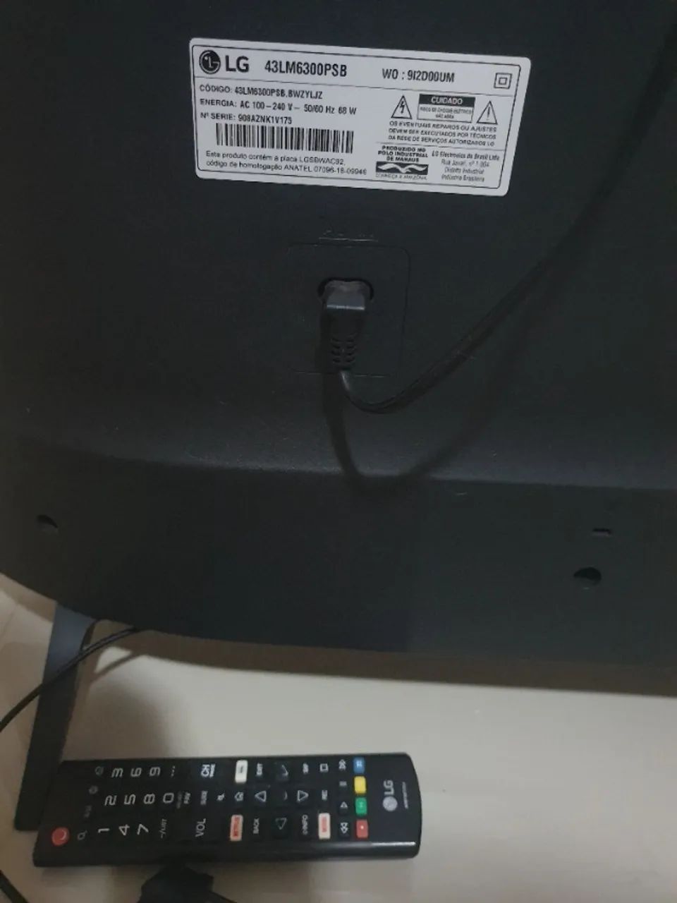 TV LG COM TELA QUEBRADA - Foto 3