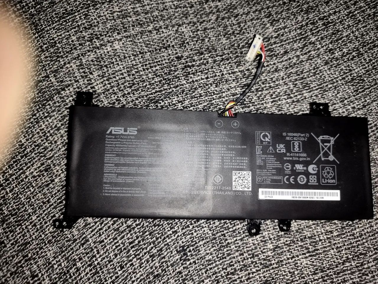 bateria de notebook Asus modelo B21N1818-1 - Foto 2