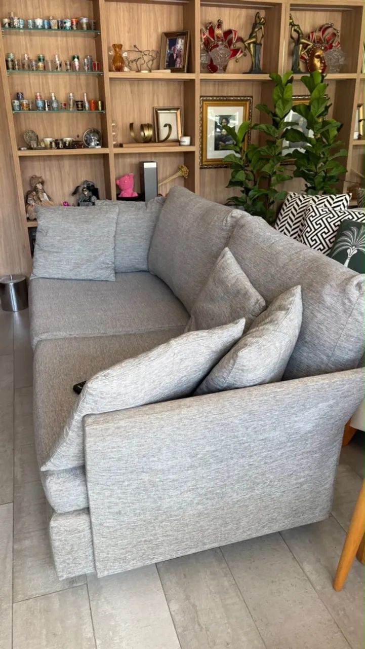 Sofá cinza  - Foto 2