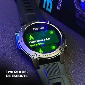 Smartwatch Warezone Brave - Conecta com Strava | Ideal para Treinos! - Foto 3