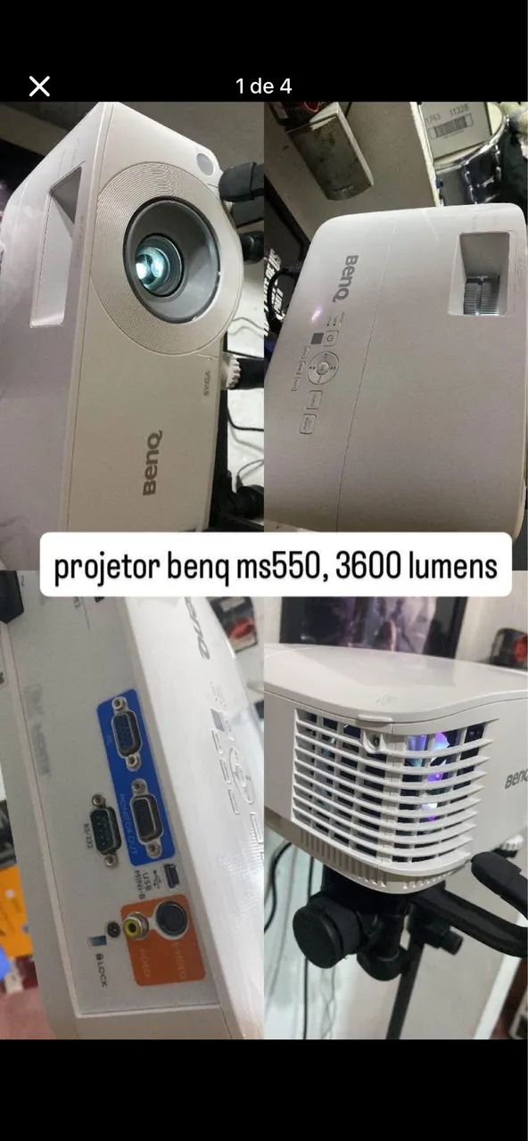 projetor BenQ, modelo MS550  - Foto 5