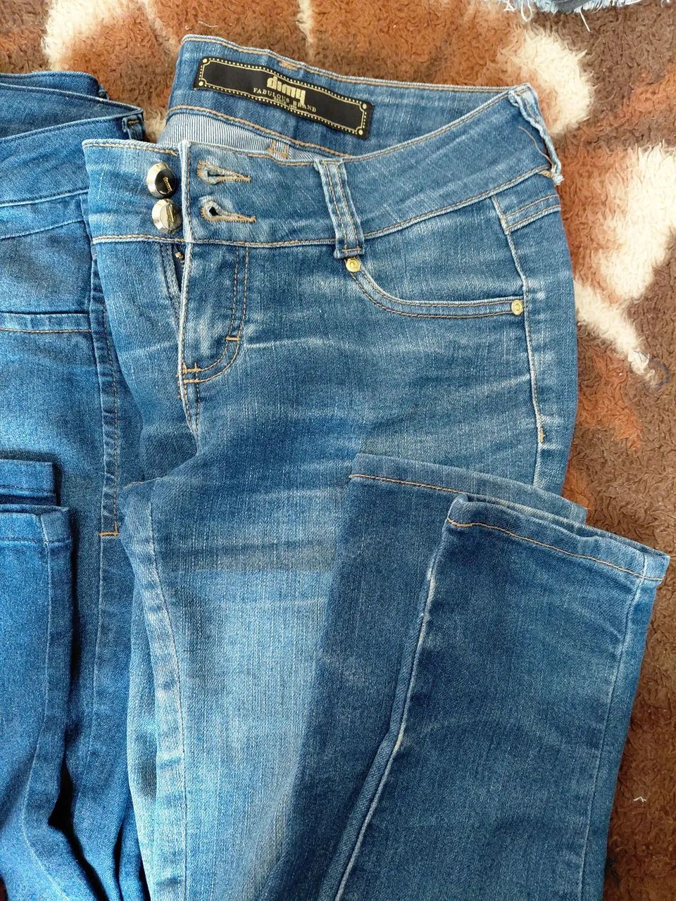 Lote com roupas jeans Tam 38  - Foto 3
