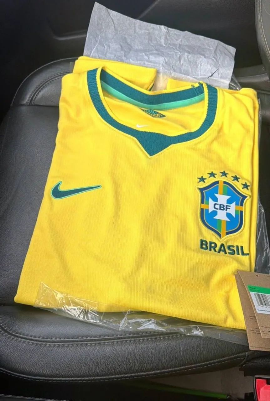 Camiseta Seleção Brasileira Copa 2026 - Entrega grátis em toda Manaus!