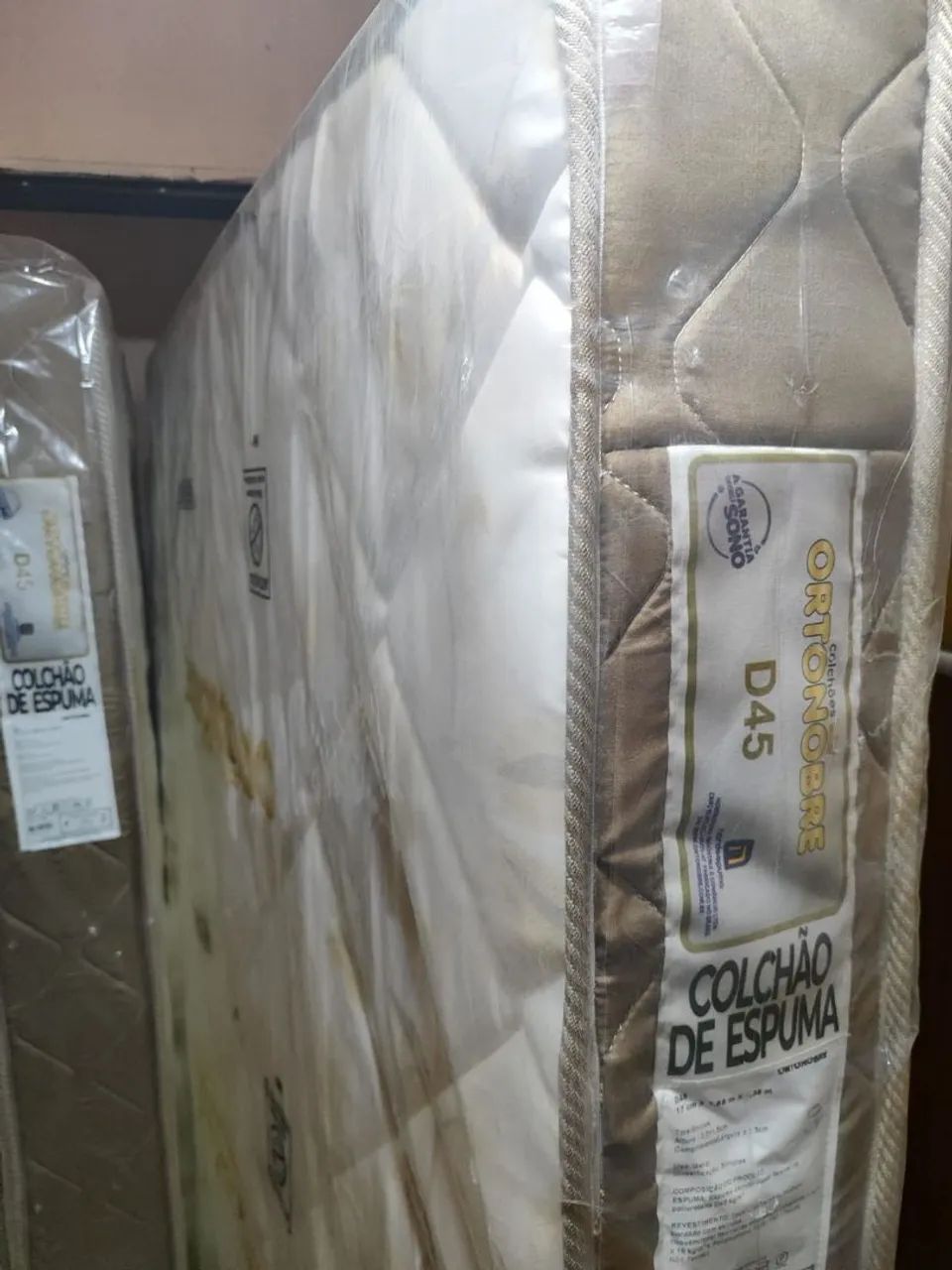 Colchão casal D45 17cm novos com frete grátis  - Foto 3