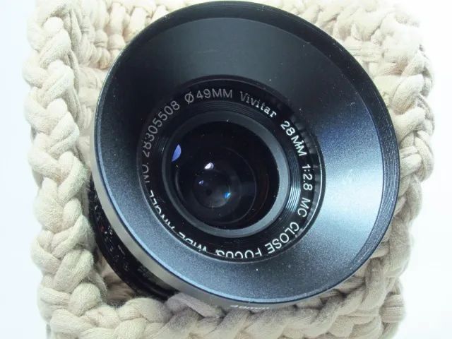 Lente Vivitar 28mm f2.8 MC Close Focus Wide Angle - Foto 4