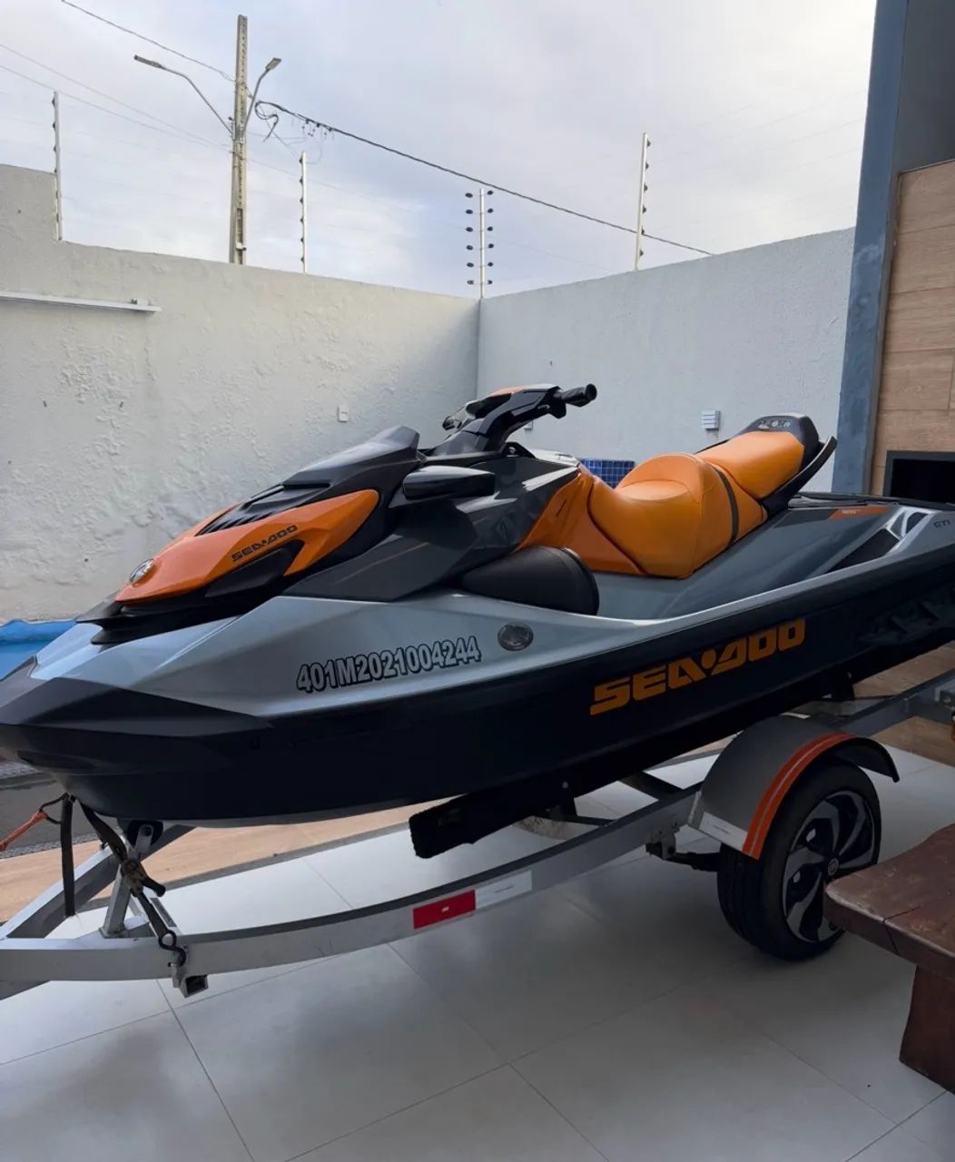 Sea-Doo GTI 170 com 72 horas