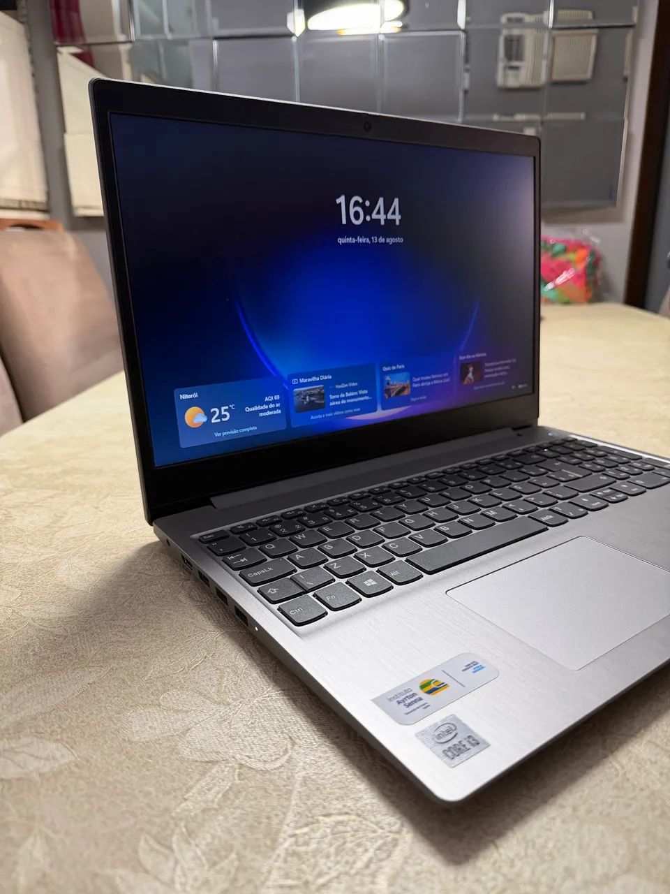 notebook Lenovo IdeaPad 3i 15IML (pouco usado) 