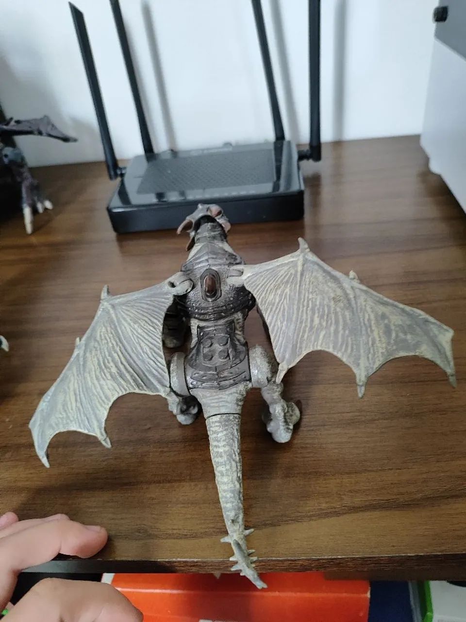 Dragão mega bloks ferrarius metal ages - Foto 3