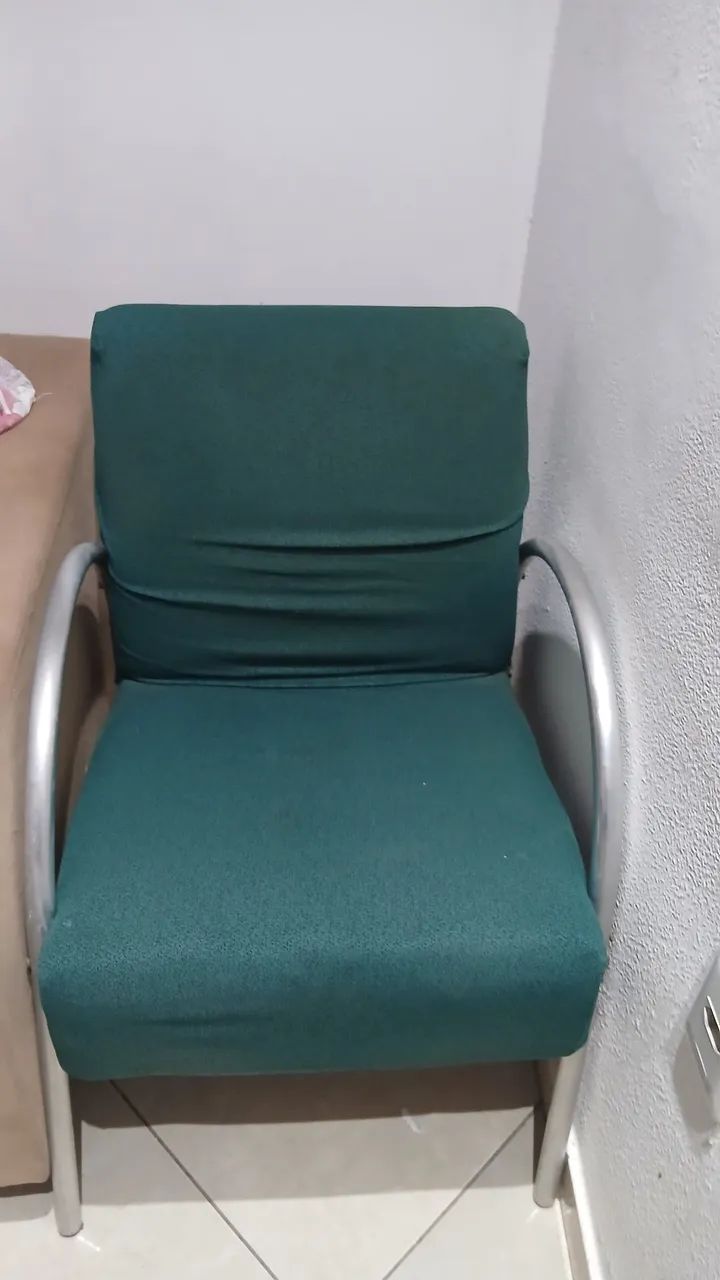 Duas poltronas aceito cartão 