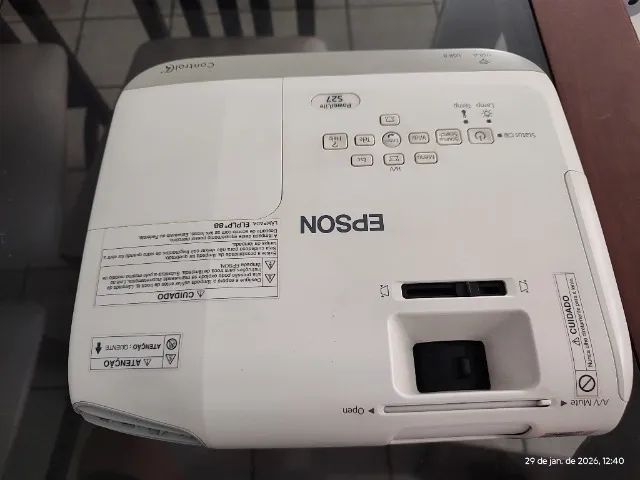 PROJETOR EPSON POWERLITE S27-2700 ANSI-LÚMENS (Leia o anúncio) - Foto 5