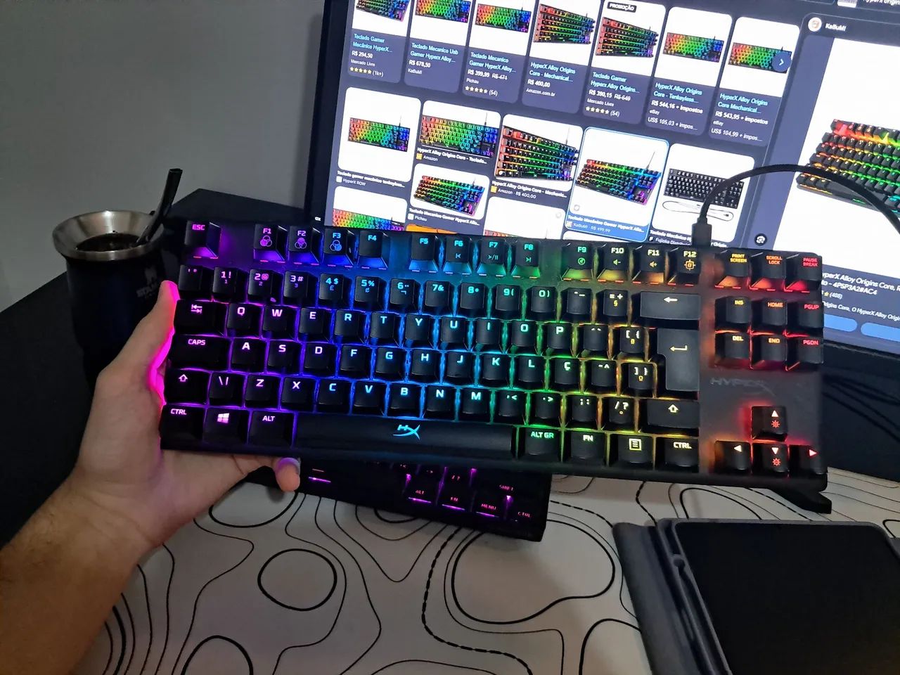 Teclado HyperX - Alloy origins core - Foto 5