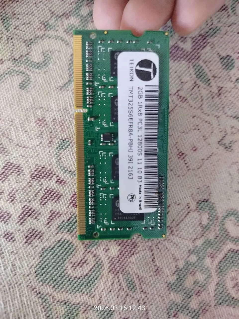 Memória ram de notebook 2 GB DDR3 - Foto 3