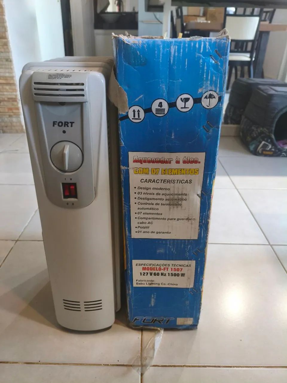 Aquecedor elétrico a óleo  - Foto 2