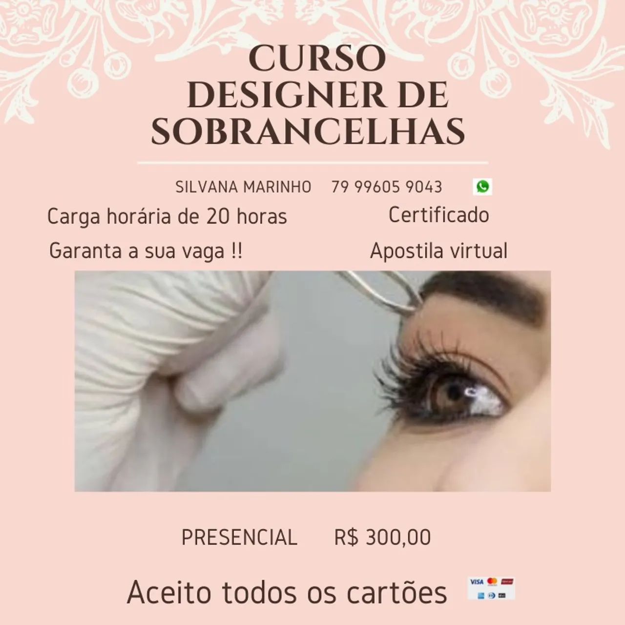 Curso designer sobrancelhas 