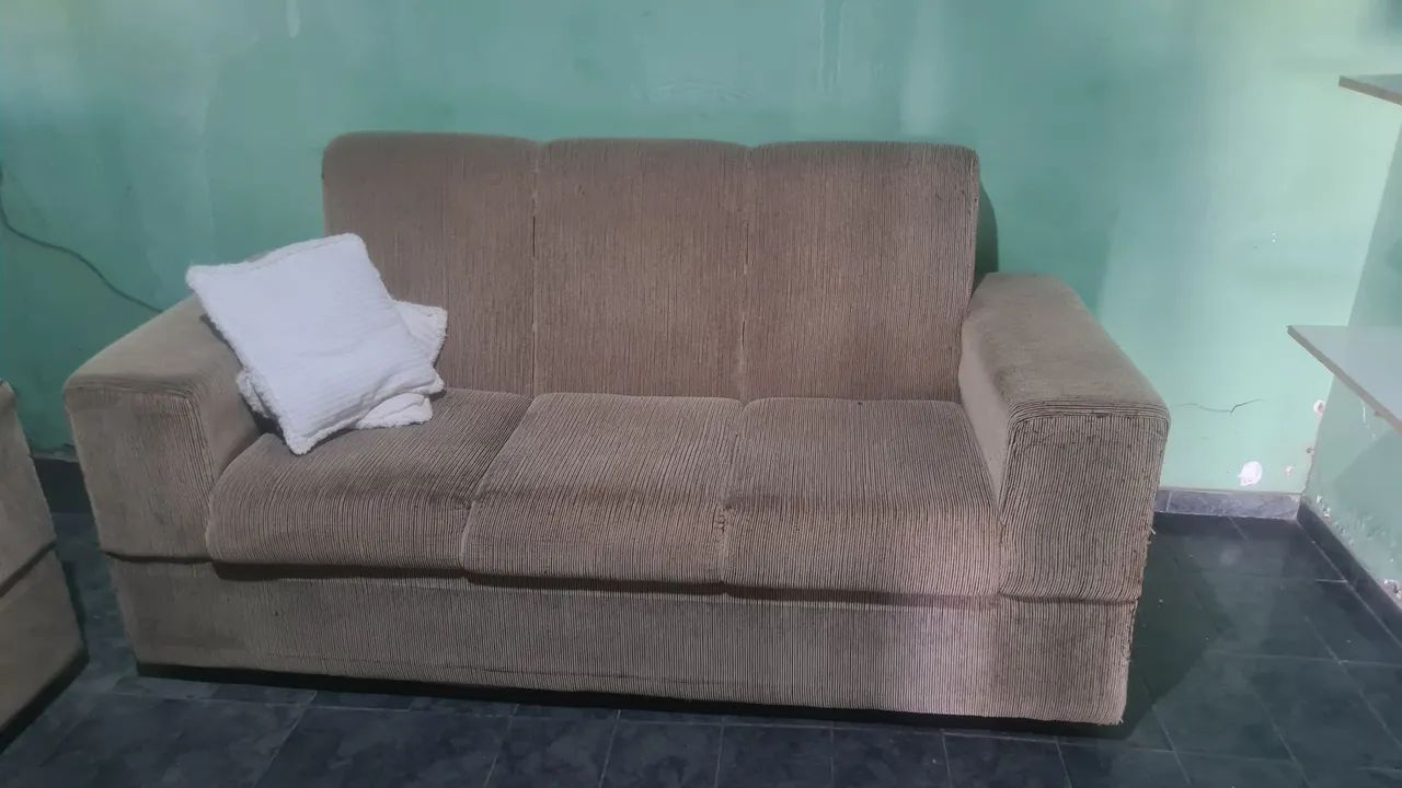 Sofá de canto, em bom estado! - Foto 3