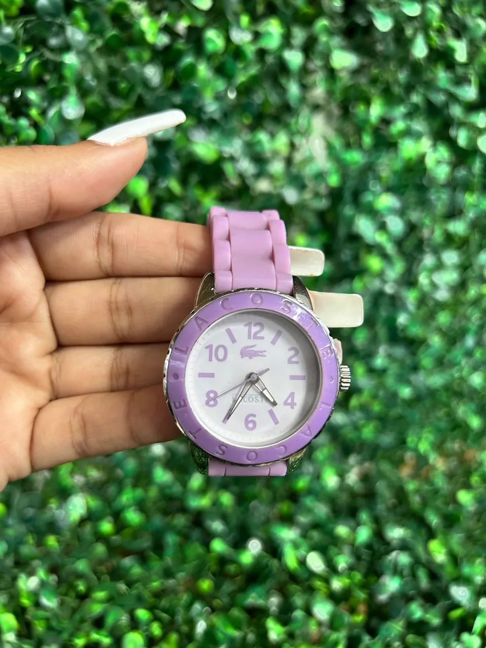 Relógio Lacoste roxo - Foto 2